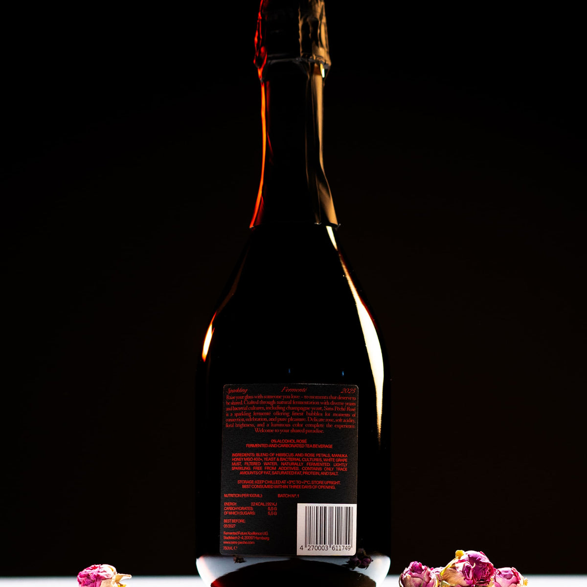 Sans Péché – prickelnder fermentierter Rosé